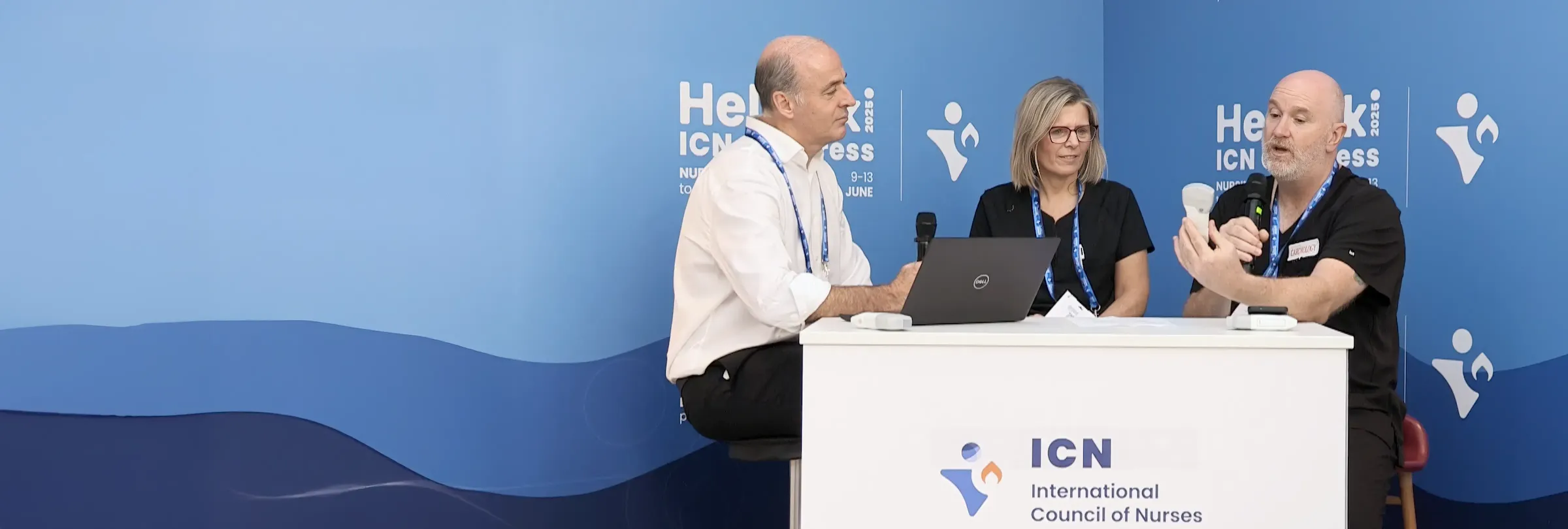Empowering nurses through innovation: Vscan Air™ handheld ultrasound in action at the ICN Congress 2025