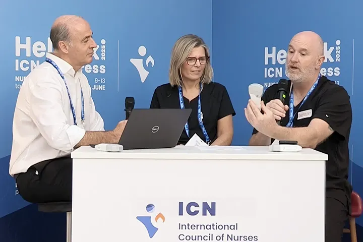 Empowering nurses through innovation: Vscan Air™ handheld ultrasound in action at the ICN Congress 2025