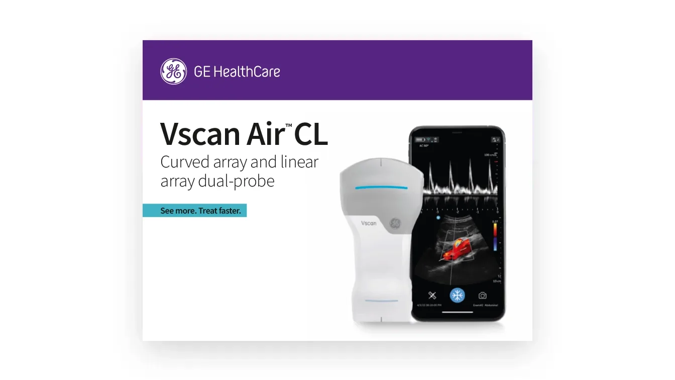 Vscan Air CL Broschüre