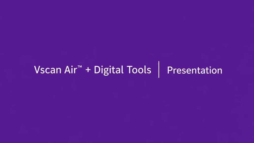 Vscan air digital tools presentation