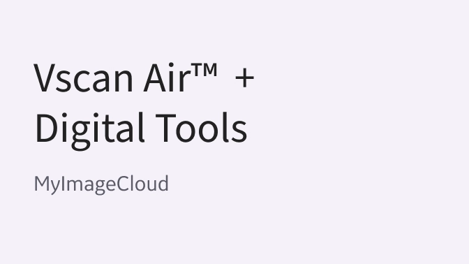 Vscan air tutorial myimagecloud
